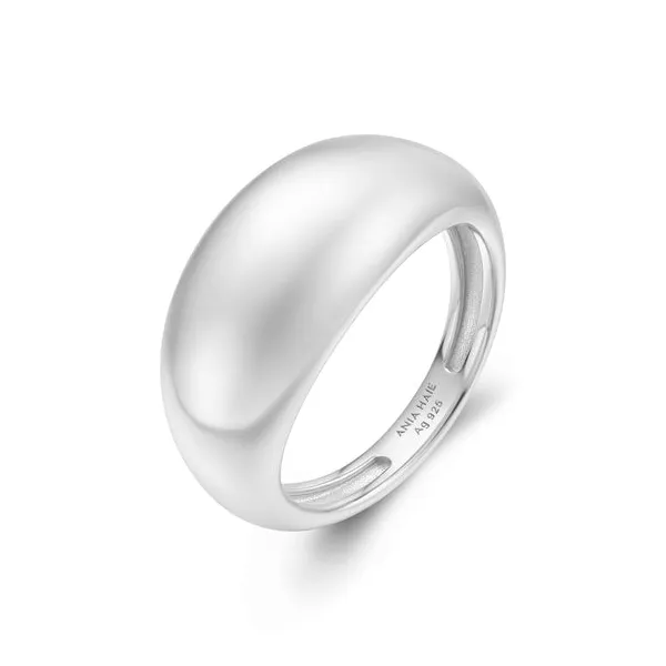 Silver Bold Dome Ring Image 3 House of Silva Wooster, OH