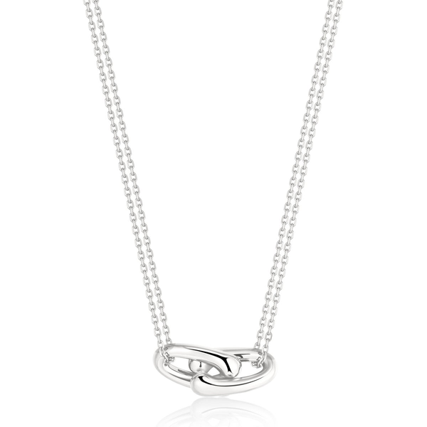 Silver Interlocked Necklace House of Silva Wooster, OH