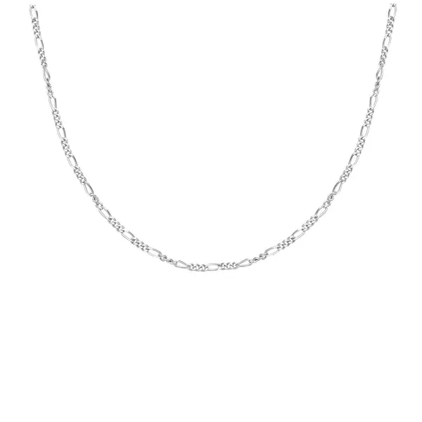 Silver Filia Curb Chain Necklace House of Silva Wooster, OH