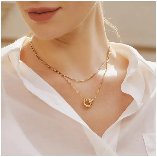 Gold Linked Necklace Image 2 House of Silva Wooster, OH