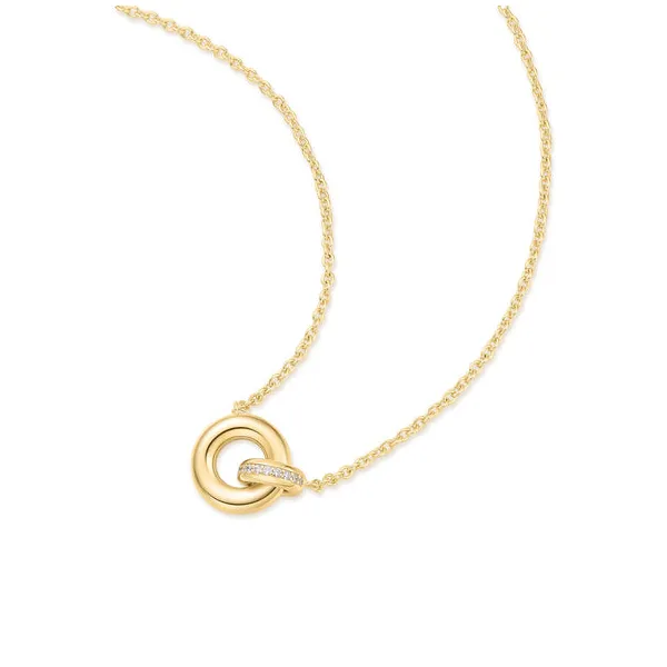 Gold Linked Necklace Image 3 House of Silva Wooster, OH