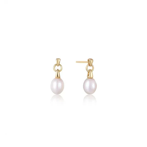 Ania Haie Pearl Drop Stud Earrings House of Silva Wooster, OH