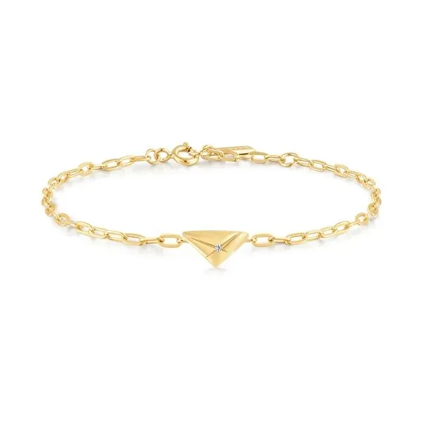 Triangle Kiss Bracelet House of Silva Wooster, OH
