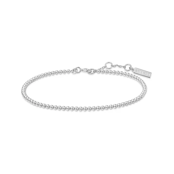Silver Beaded Bracelet House of Silva Wooster, OH