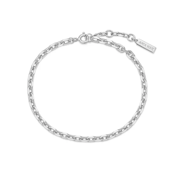 Silver Medium Chain Bracelet Image 3 House of Silva Wooster, OH