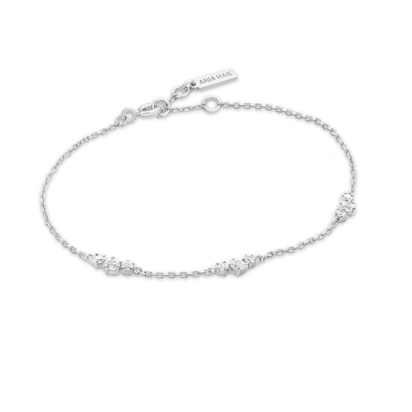 Silver Cluster Station Bracelet House of Silva Wooster, OH