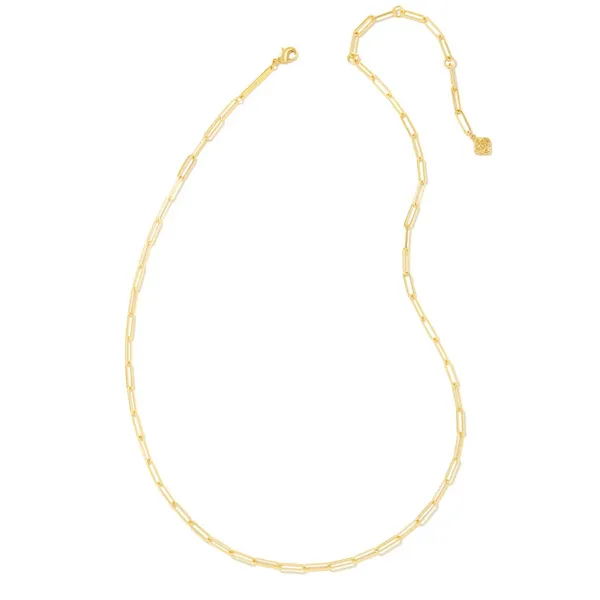 Courtney Paperclip Necklace in Gold by Kendra Scott Image 2 House of Silva Wooster, OH