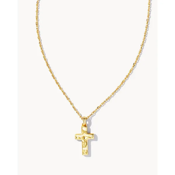 Cross Pendant Necklace in Gold by Kendra Scott House of Silva Wooster, OH