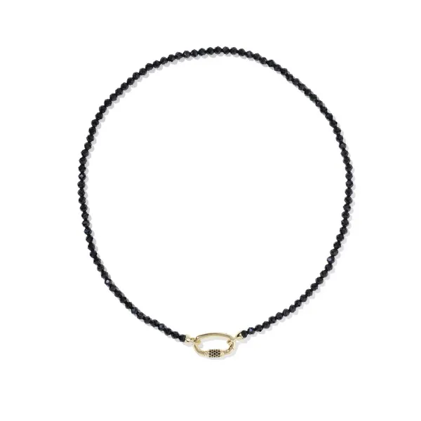 Emery Beaded Strand Necklace in Black Agate by Kendra Scott Image 2 House of Silva Wooster, OH