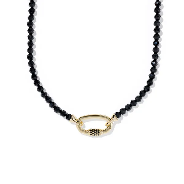 Emery Beaded Strand Necklace in Black Agate by Kendra Scott House of Silva Wooster, OH