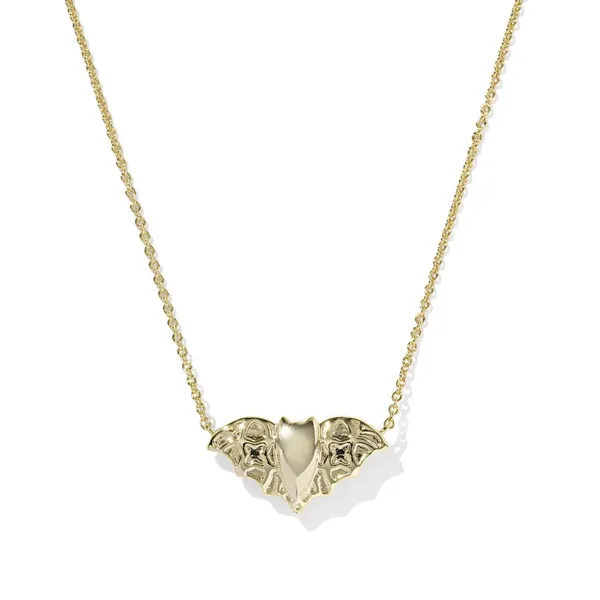 Bat Pendant in Golden Obsidian by Kendra Scott Image 2 House of Silva Wooster, OH