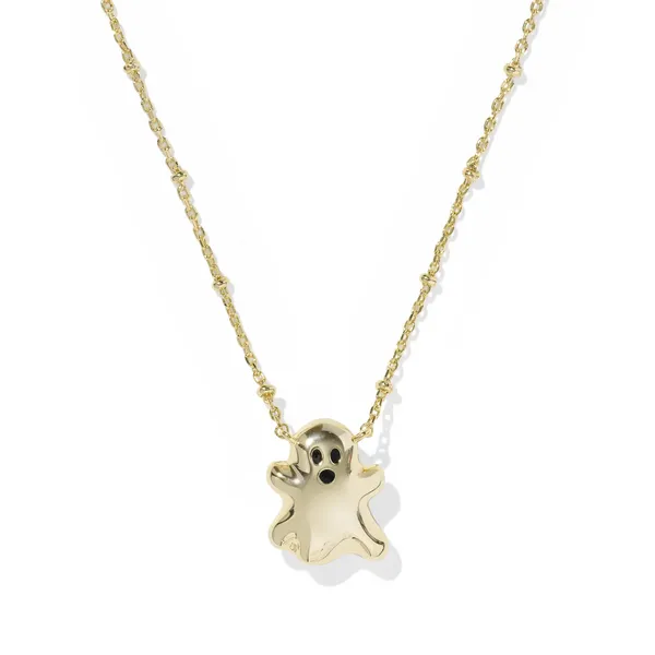 Gold Ghost Necklace in White Mother of Pearl by Kendra Scott Image 2 House of Silva Wooster, OH