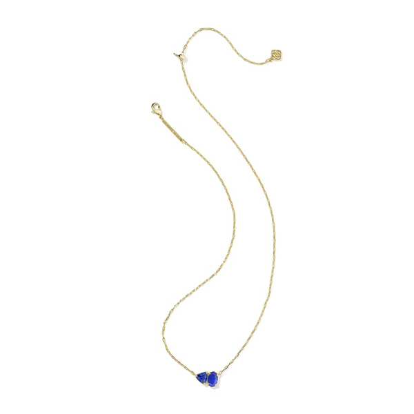 Tatum Pendant in Gold Cobalt Mix by Kendra Scott Image 2 House of Silva Wooster, OH