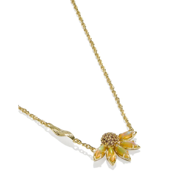 Anya Flower Necklace in Gold Yellow Mix by Kendra Scott Image 4 House of Silva Wooster, OH