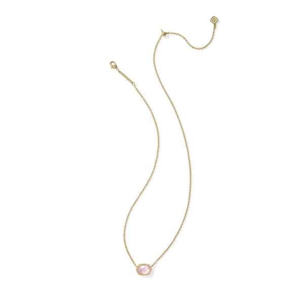 Daphne Frame Pendant in Light Pink Mother of Pearl by Kendra Scott Image 3 House of Silva Wooster, OH