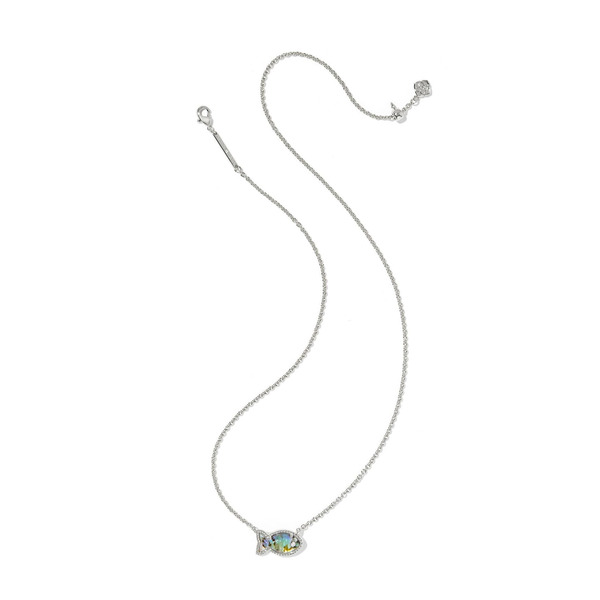 Parker Fish Pendant in Silver with Abalone Shell by Kendra Scott Image 3 House of Silva Wooster, OH