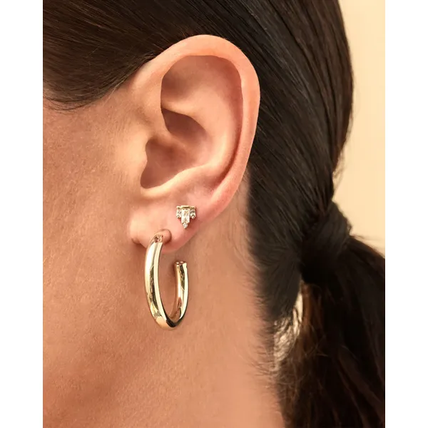 Colette Hoop Earrings in Gold by Kendra Scott Image 2 House of Silva Wooster, OH
