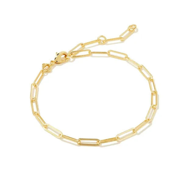 Courtney Gold Paperclip Bracelet by Kendra Scott House of Silva Wooster, OH