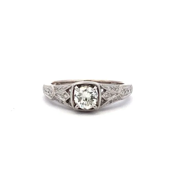 Diamond Engagement Ring Hudson Valley Goldsmith New Paltz, NY