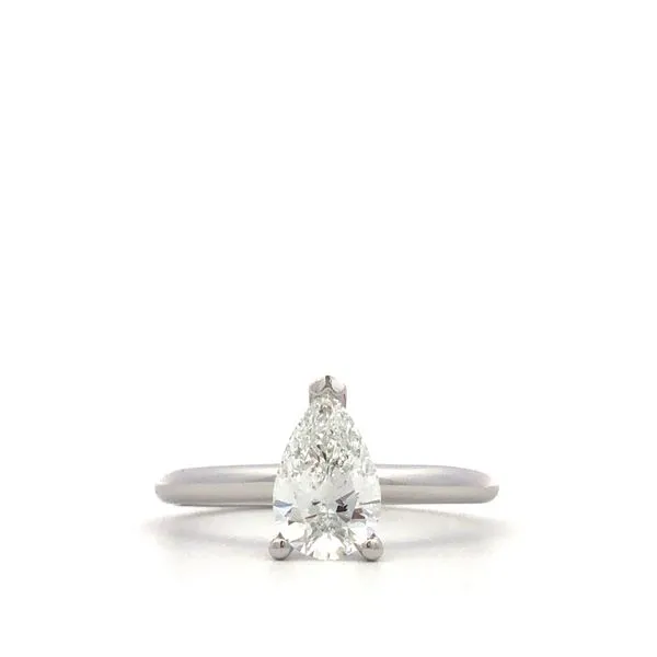 14Kt White Gold Diamond Engagement Ring Hudson Valley Goldsmith New Paltz, NY