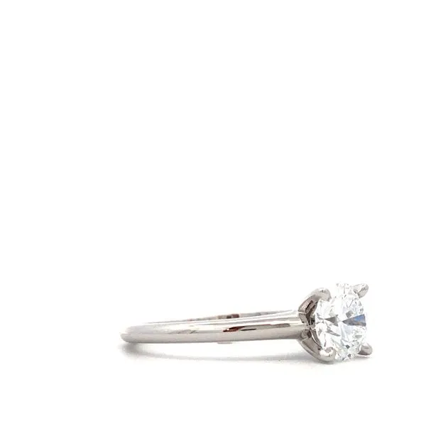 14Kt White Gold Diamond Engagement Ring Image 3 Hudson Valley Goldsmith New Paltz, NY