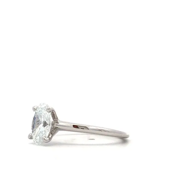Diamond Engagement Ring Image 2 Hudson Valley Goldsmith New Paltz, NY
