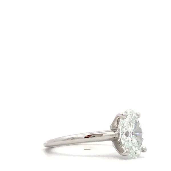 Diamond Engagement Ring Image 2 Hudson Valley Goldsmith New Paltz, NY