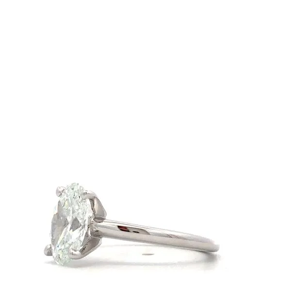 Diamond Engagement Ring Image 3 Hudson Valley Goldsmith New Paltz, NY