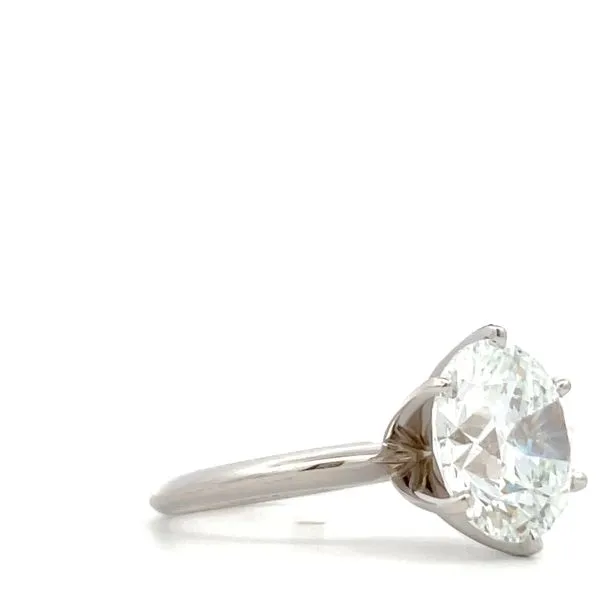 Diamond Engagement Ring Image 3 Hudson Valley Goldsmith New Paltz, NY