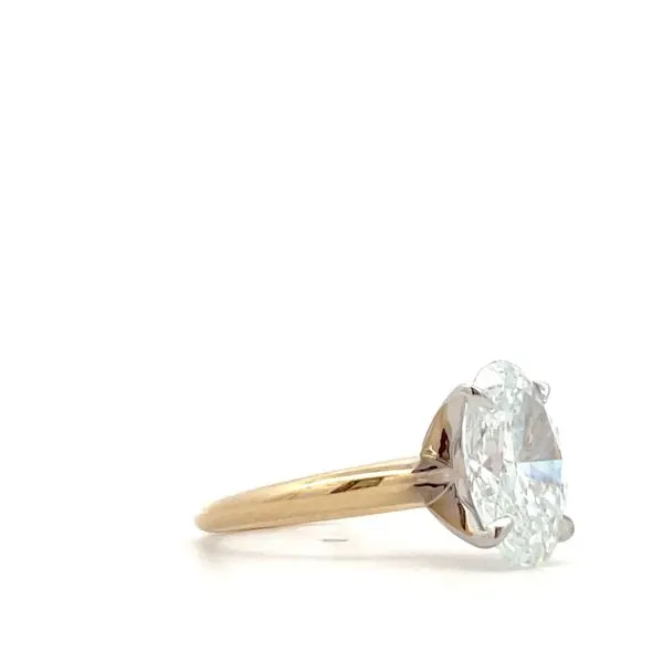 Diamond Engagement Ring Image 2 Hudson Valley Goldsmith New Paltz, NY