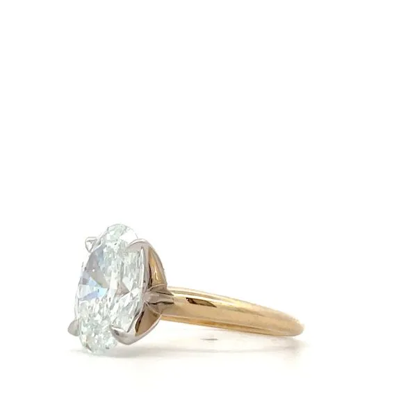 Diamond Engagement Ring Image 3 Hudson Valley Goldsmith New Paltz, NY