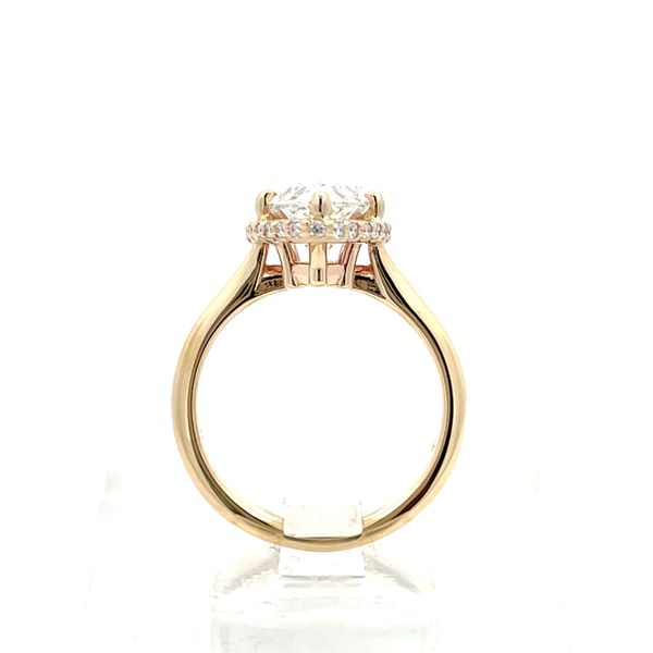 Diamond Engagement Ring Image 4 Hudson Valley Goldsmith New Paltz, NY