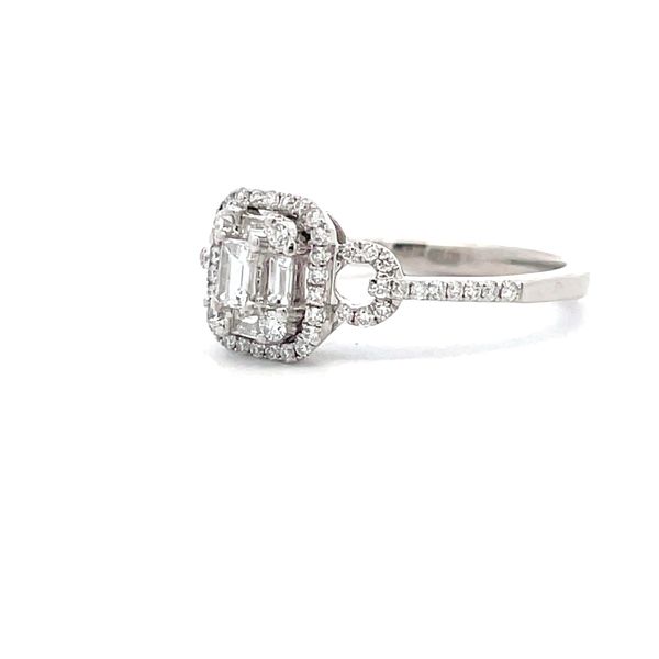 Diamond Engagement Ring Image 2 Hudson Valley Goldsmith New Paltz, NY