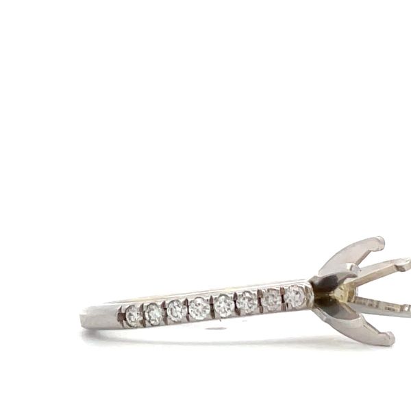 Diamond Engagement Ring Image 2 Hudson Valley Goldsmith New Paltz, NY