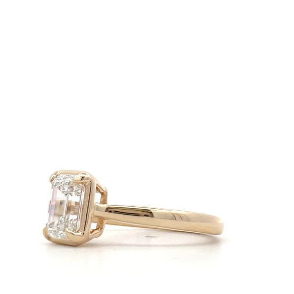 Diamond Engagement Ring Image 3 Hudson Valley Goldsmith New Paltz, NY