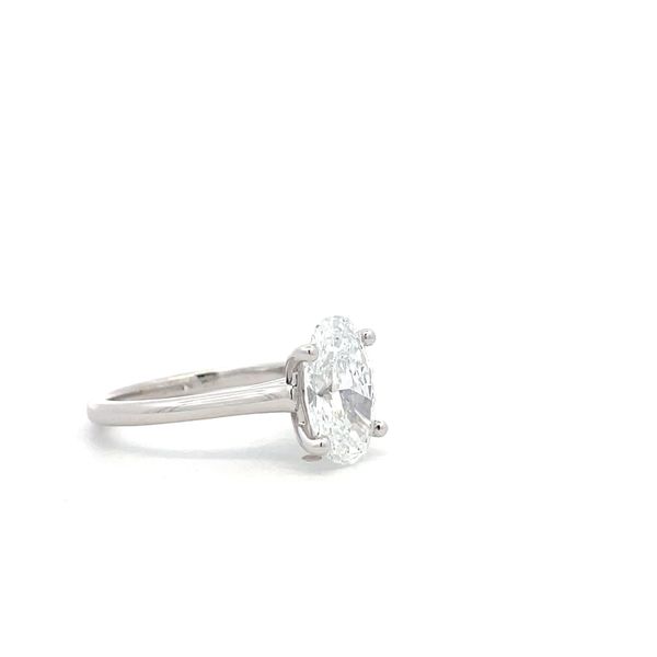 Diamond Engagement Ring Image 2 Hudson Valley Goldsmith New Paltz, NY