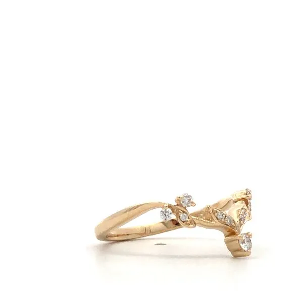 1/6 Ctw. Diamond Band In 14K Yellow Gold Image 2 Hudson Valley Goldsmith New Paltz, NY