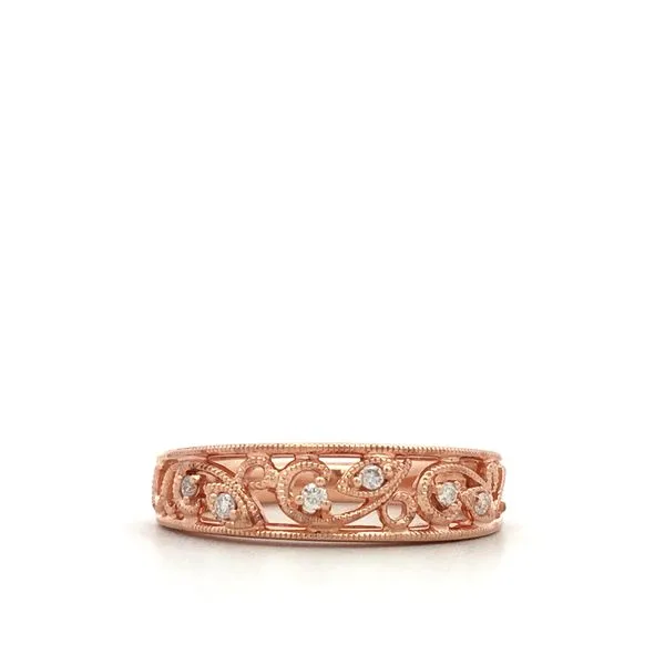 Ladies Diamond Wedding Band Hudson Valley Goldsmith New Paltz, NY