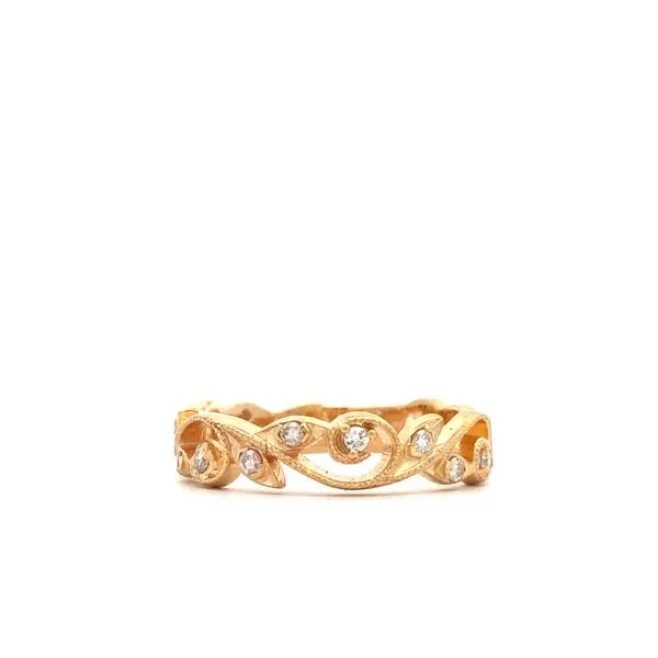 Ladies Diamond Wedding Band Hudson Valley Goldsmith New Paltz, NY