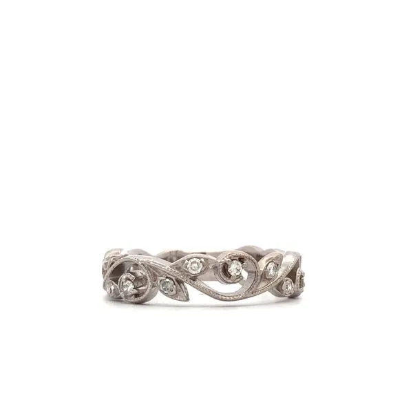 Ladies Diamond Wedding Band Hudson Valley Goldsmith New Paltz, NY