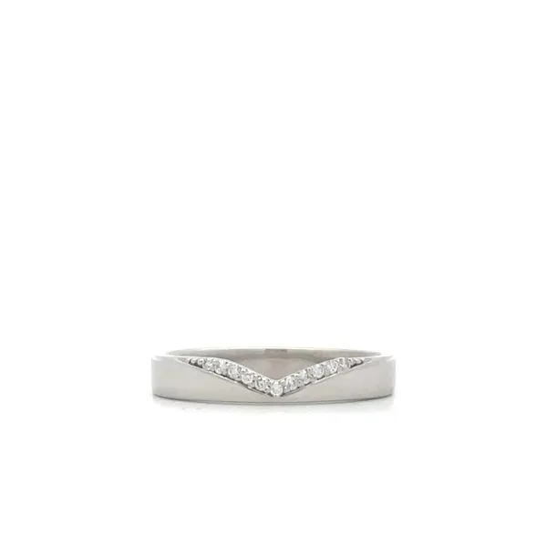 Ladie's Diamond Wedding Band Hudson Valley Goldsmith New Paltz, NY