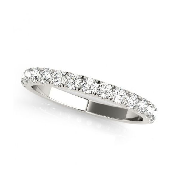 Ladie's Diamond Wedding Band Hudson Valley Goldsmith New Paltz, NY