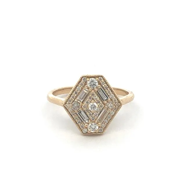 14Kt Yellow Diamond Fashion Ring Hudson Valley Goldsmith New Paltz, NY
