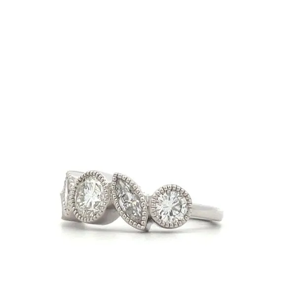 Diamond Fashion Ring Image 3 Hudson Valley Goldsmith New Paltz, NY