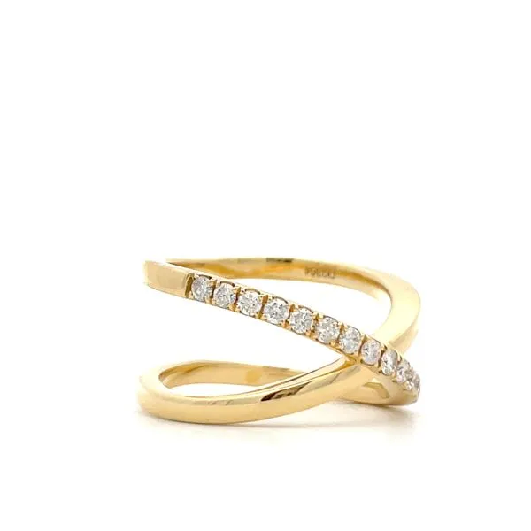 Diamond Fashion Ring Image 2 Hudson Valley Goldsmith New Paltz, NY