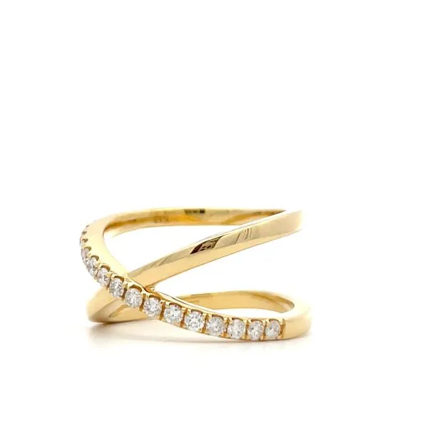Diamond Fashion Ring Image 3 Hudson Valley Goldsmith New Paltz, NY