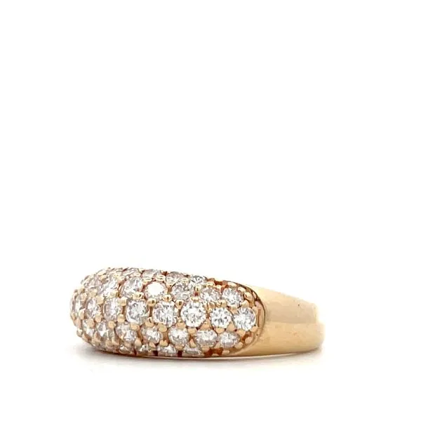 Diamond Fashion Ring Image 3 Hudson Valley Goldsmith New Paltz, NY