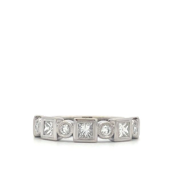 14K White Gold Diamond Fashion Ring Hudson Valley Goldsmith New Paltz, NY