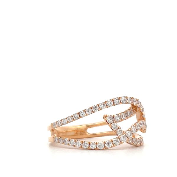 Diamond Fashion Ring Image 3 Hudson Valley Goldsmith New Paltz, NY