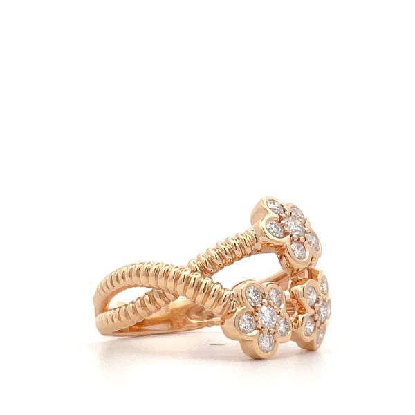 Diamond Fashion Ring Image 3 Hudson Valley Goldsmith New Paltz, NY
